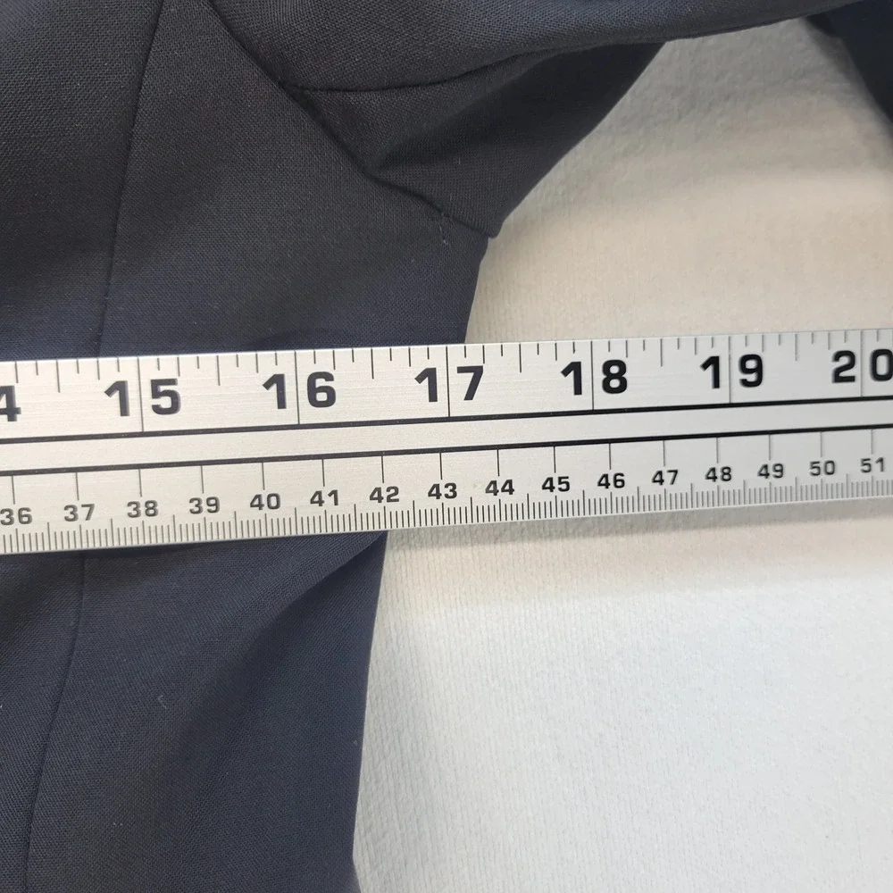 Banana Republic Blazer Womens 6T Black Classic Fit Wool Blend Career - Picture 5 of 8